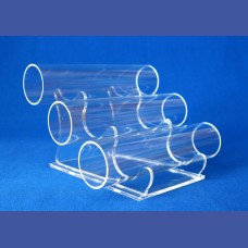 PULSERA    Base con 3 tubos 250 mm x 50 diametro <br>Medidas: Base 120 x 180 mm<br>